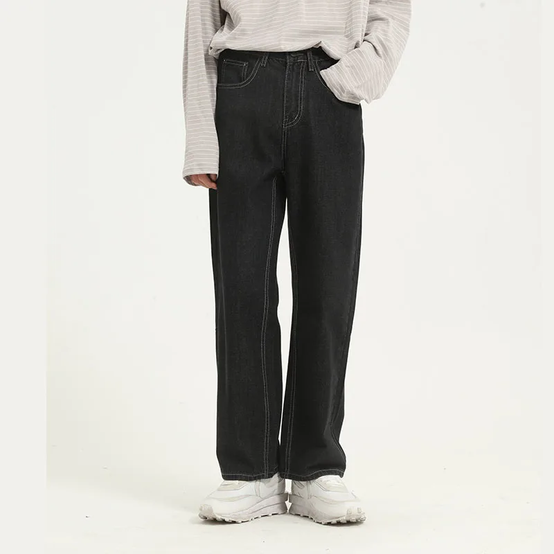 Male Hihg Street Fashion Wide Leg Denim 