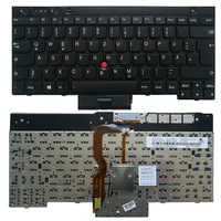 pop german laptop keyboard for lenovo thinkpad t530 t530i t430 t430s x230 w530 l430 l530 gr keyboard black no backlight