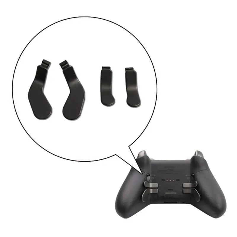 

4PCS Button Paddles for xbox-ONE Elite 2 Controller Trigger Lock Handle Paddles 24BB