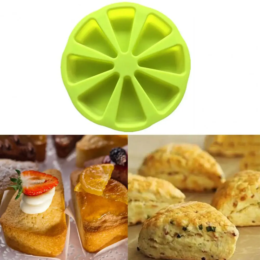 

HOT SALES!!! 8 Grids Silicone Bakeware Baking Food Mold Chocolate Cake Mould Kitchen Tool