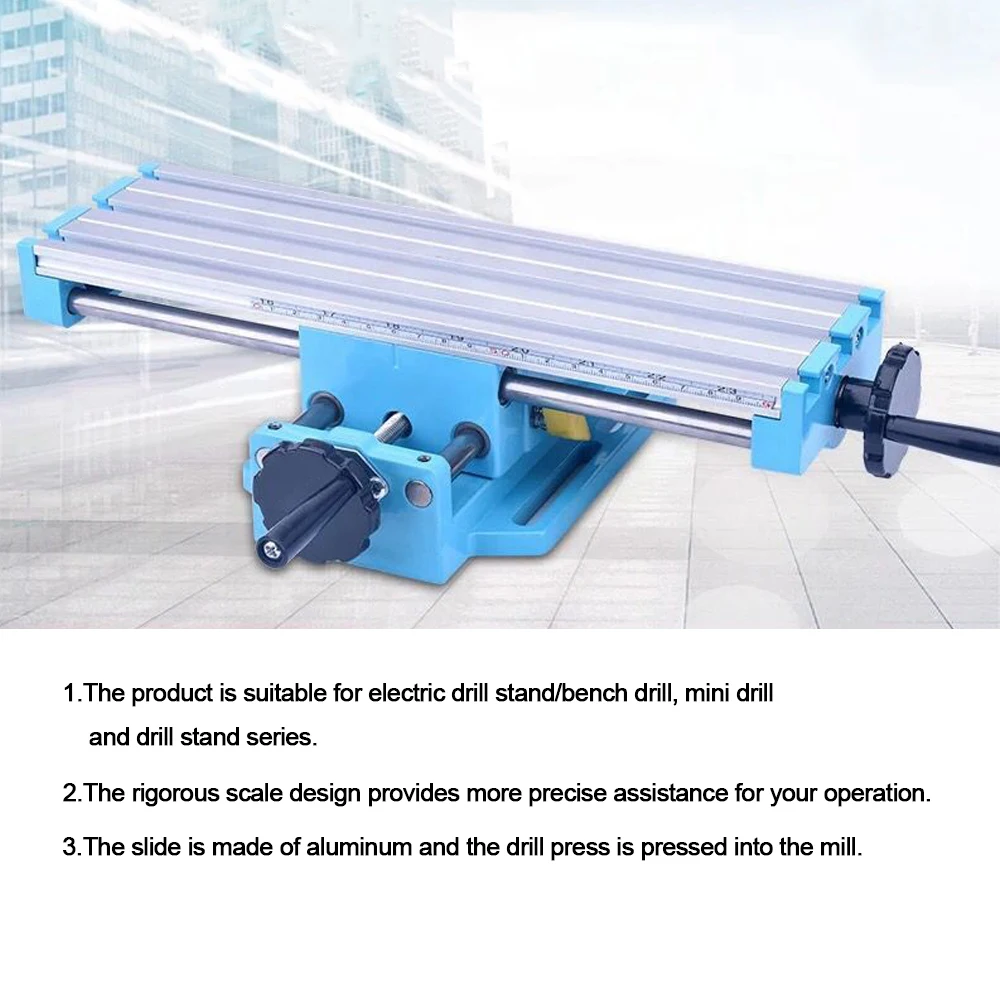 Миниатюрный фрезерный стол верстак станок тиски многофункциональный