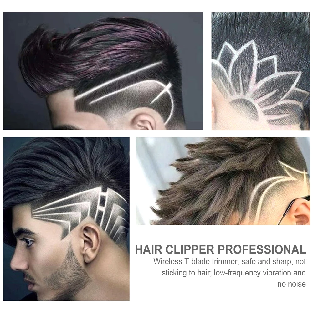 

USB Trimmer Rechargeable Electric Clipper Grooming Cordless Cutting Trimmer Hair Cutting Shaving Machine Beard Shaver Portable