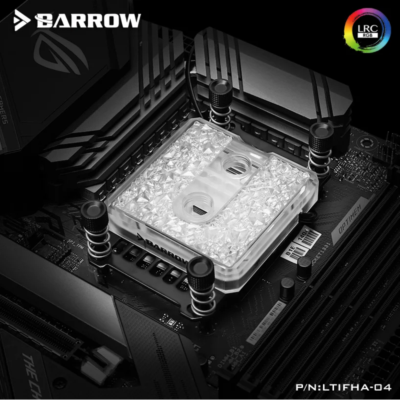 Barrow icle серии jetting типа micro waterway CPU block (акриловая версия) для платформы AMD|Кулеры и