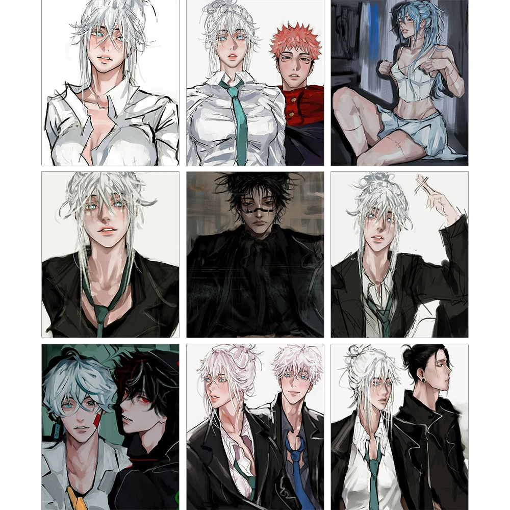 

Handsome And Sexy Anime Characters Picture DIY Painting by numbers Character Art Atlas Coloring Decoration Canvas Wall Crafts