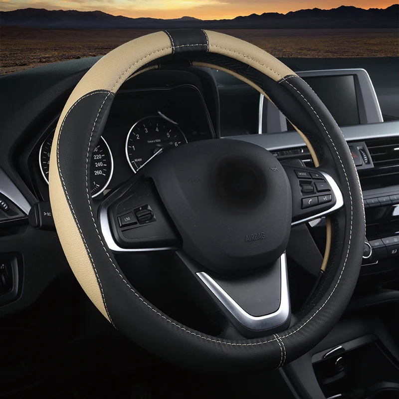 WLMWL кожаный чехол рулевого колеса автомобиля для Opel Все модели Astra g h Антара Vectra b c