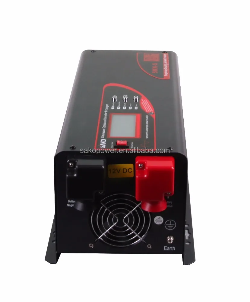 

SAKO SKN-S 1K Hibrid Inverter 12v 24v Customized 110V 230v 1KW Pure Sine Wave Power Frequency Home Inverter for Home Storage