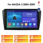 Автомагнитола 2 din для Mazda, мультимедийный проигрыватель на android 10, без DVD, с GPS, Wi-Fi, четырехъядерным процессором, 2 + 2004 + 2013 + 16, с бесплатной картой, для Mazda 3 322-161