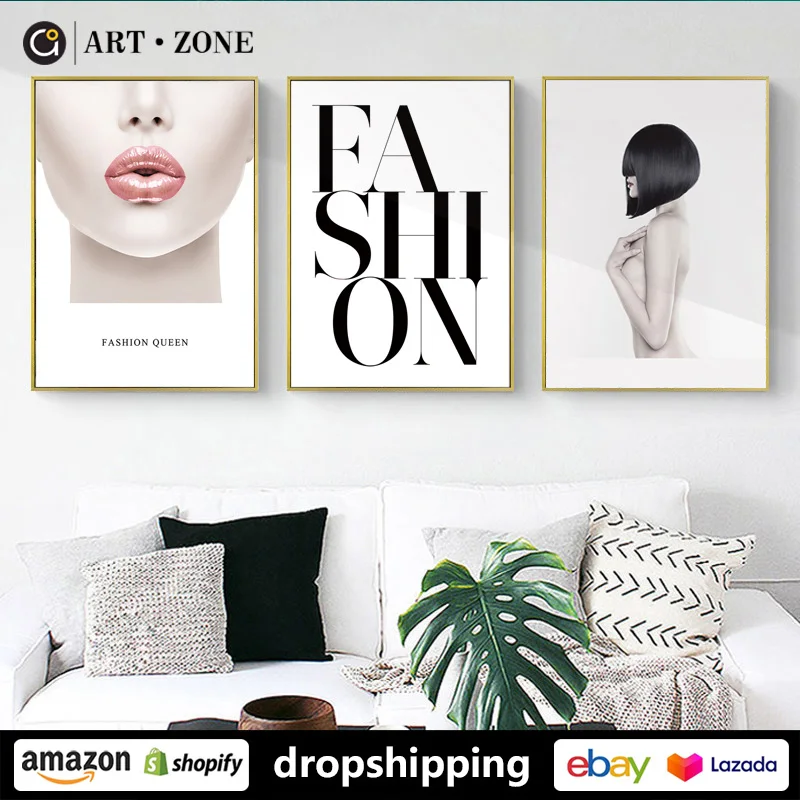 Художественная зона современное творчество модная картина с персонажами из