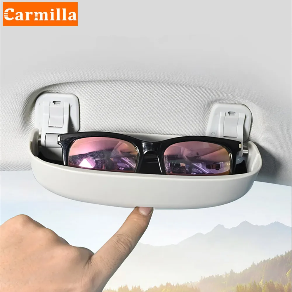 

Carmilla Car Sunglasses Holder Glasses Case for Lexus NX NX200 NX300 UX UX200 UX260 2014-2021 Glasses Storage Box Accessories