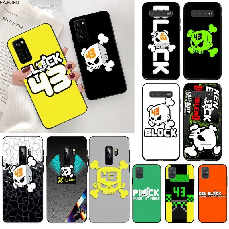 Чехол для телефона Ken Block racing черный мягкий чехол Samsung S20 plus Ultra S6 S7 edge S8 S9 S10 5G lite 2020 |