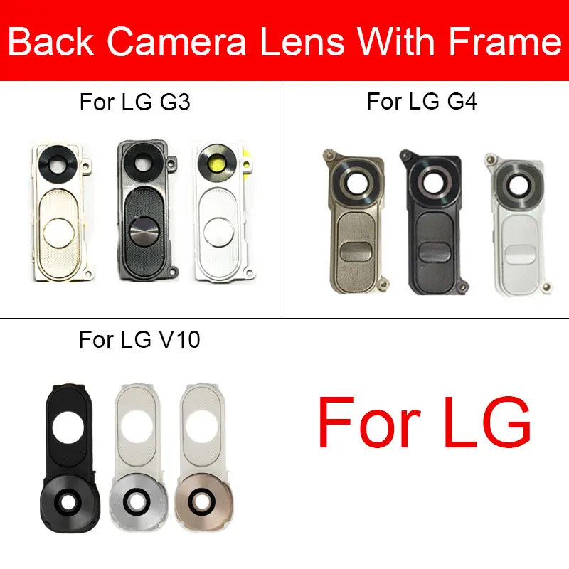 Задняя камера стеклянная крышка объектива для LG G3 G4 V10 D850 D851 D855 задняя линза