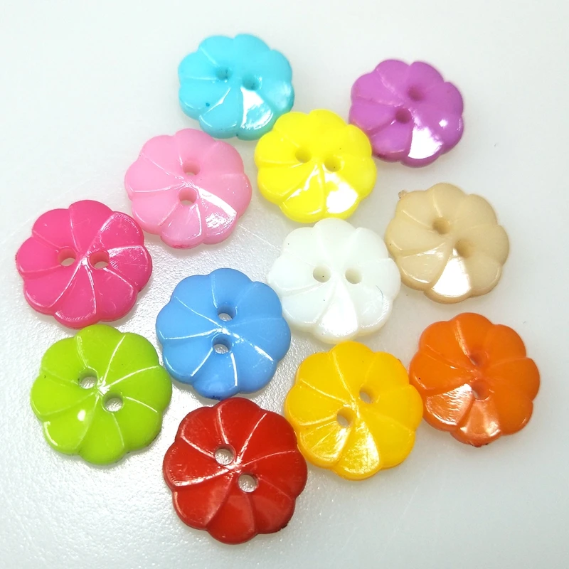 HL 100 шт 13 мм мини кнопки из смолы Детская Одежда Швейные аксессуары смешанные