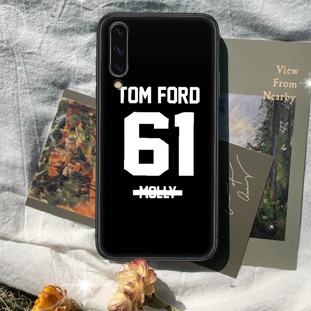 

Cosmetic brand Phone Case Cover For Samsung Galaxy A10 A11 A20 E A21 A30 A40 A41 A50 A51 A70 A71 A81 S 4G 5G black Etui Painting