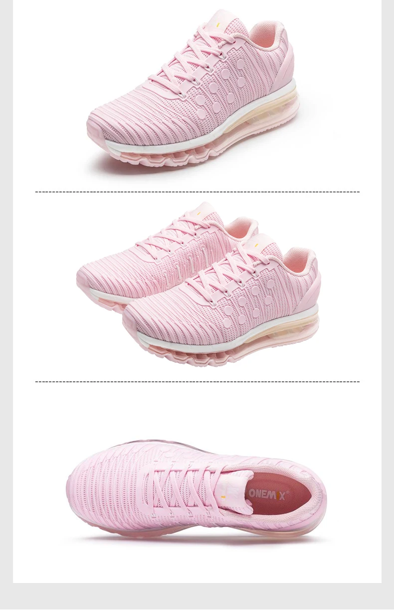 Женские беговые кроссовки ONEMIX новая обувь с воздушной подушкой для тренажерного
