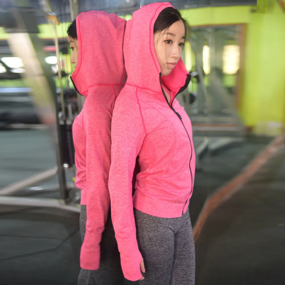 Повседневный свитер с длинным рукавом кардиган на молнии худи для бега пальто