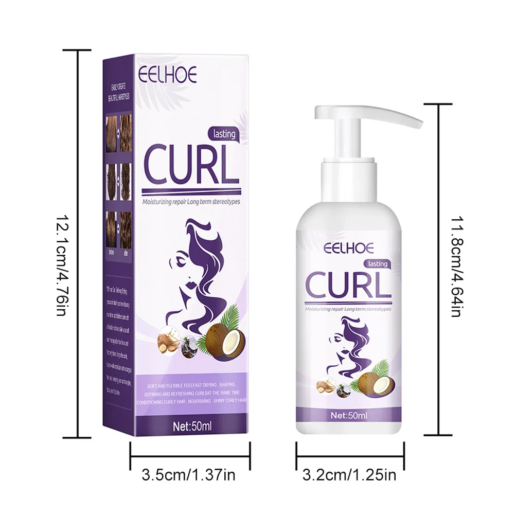 Мусс для кудрявых волос увлажняющая пена восстановления и укладки |