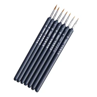 professional paint brush wolf fine painting pen nylon hair sets detail drawing line art supplies a45
