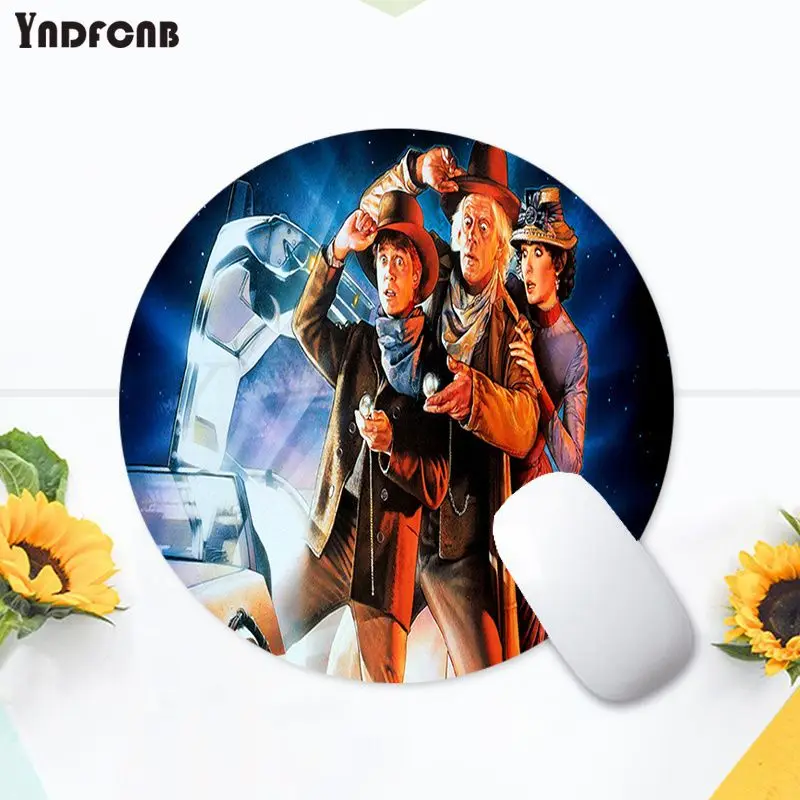 

YNDFCNB Top Quality back to the future Durable Rubber Mouse Mat Pad gaming Mousepad Rug For PC Laptop Notebook