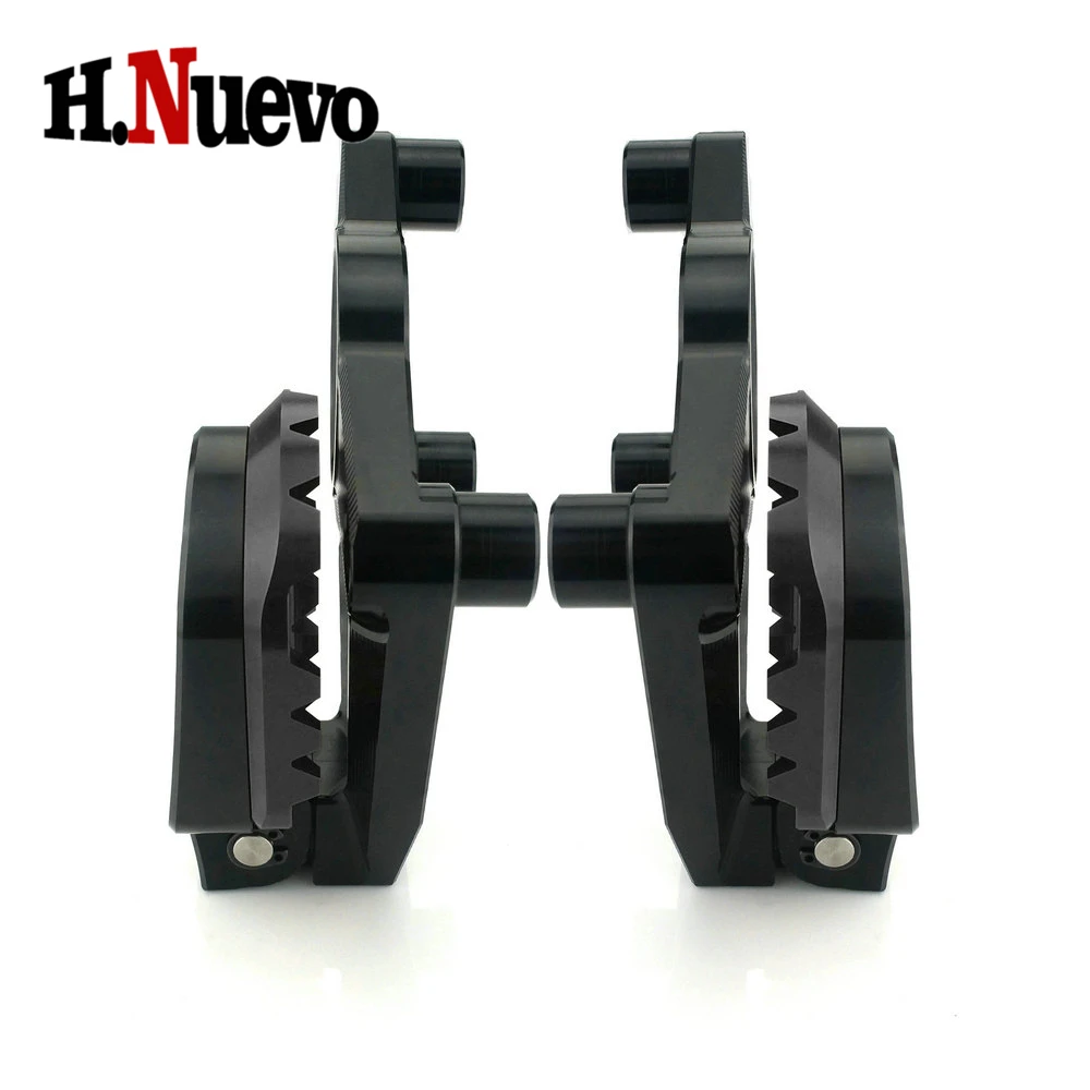 Rear Passenger Footrest Folding Foot Peg Moto For XADV 750 Accessories 2017 2018 X ADV X-ADV Motorcycle Aluminum Black | Автомобили и