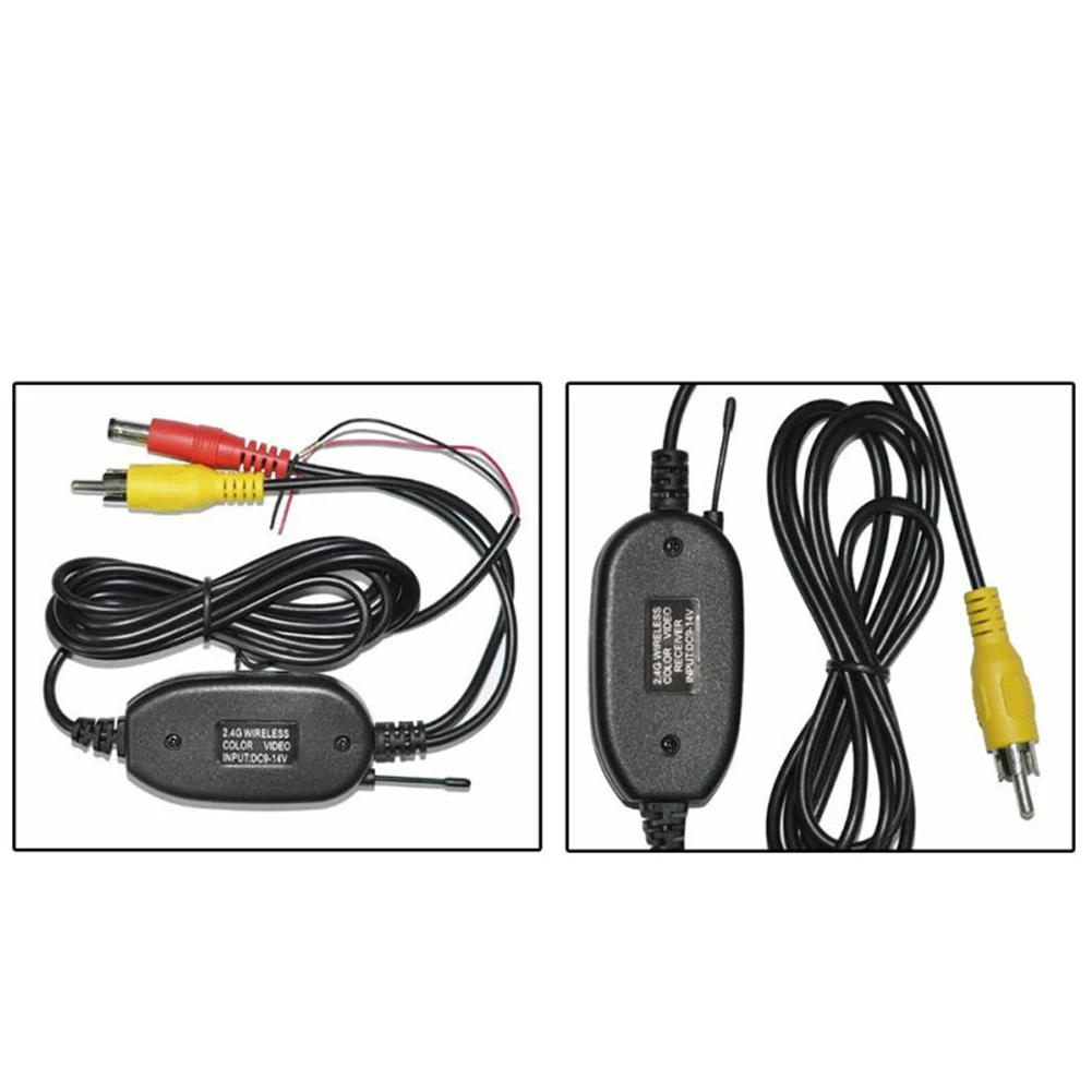 2 4G Автомобильная камера заднего вида Комплект монитор беспроводной приемник