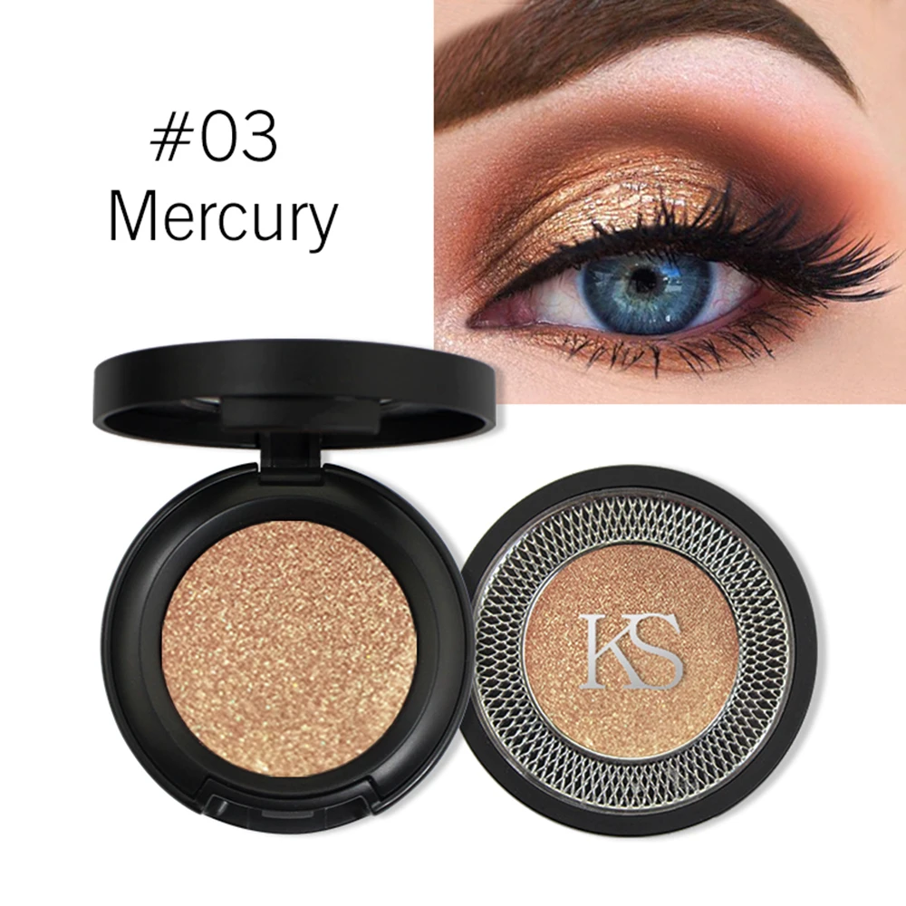 Новинка красивые Перламутровые тени для век 6 цветов пигментные долговечные не