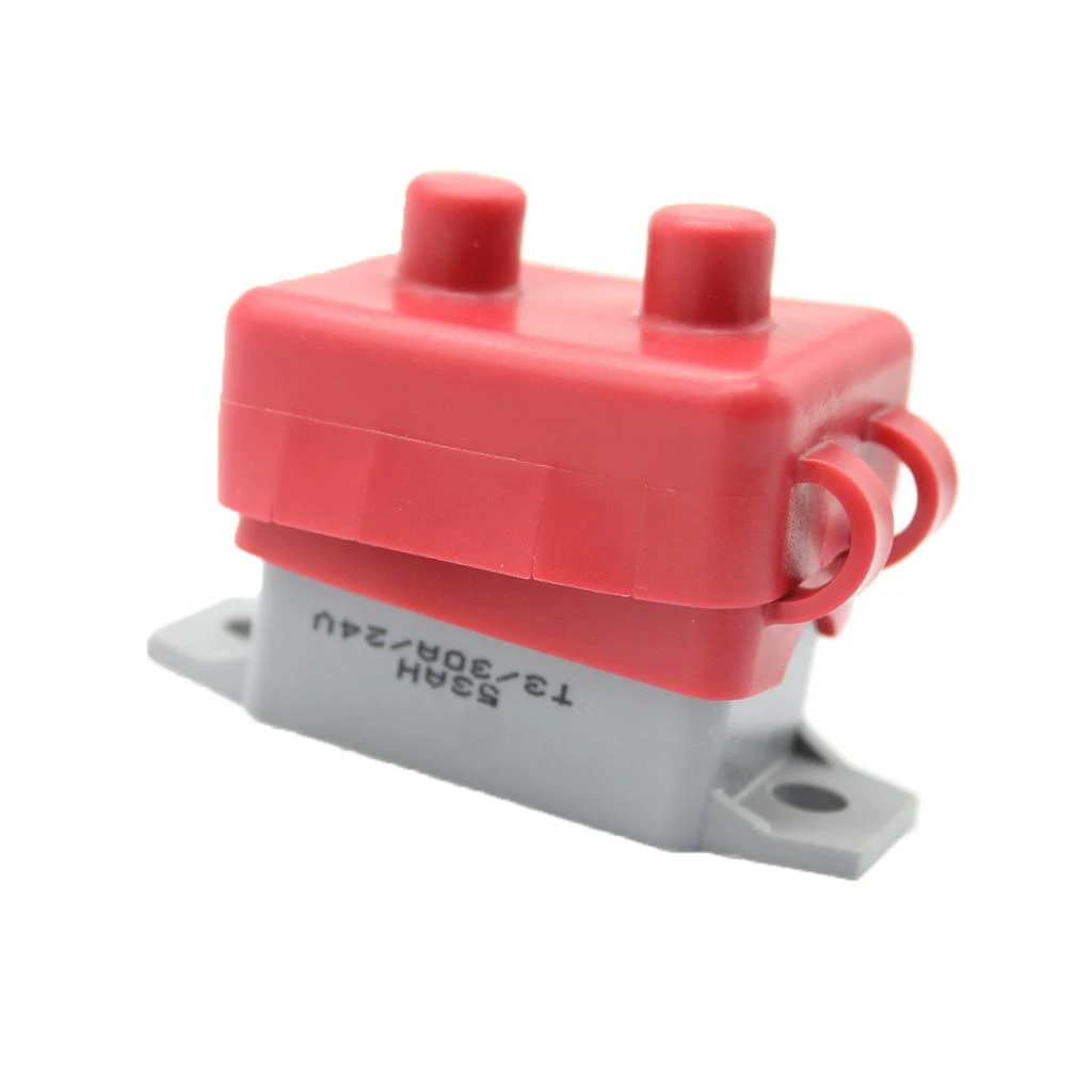 30 Ампер ручной сброс автоматический выключатель с ремнем Защитная крышка