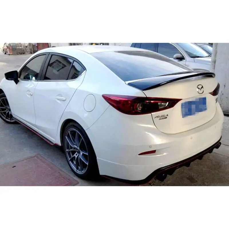 Задний спойлер из АБС-пластика для Mazda 3 Axela sedan 4 door 2014 2015 2016 2017