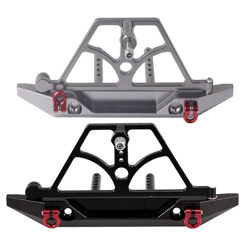 SCX10 CNC задний бампер бык бар с запасными шинами несущей скобы для Рок Гусеничный Rc