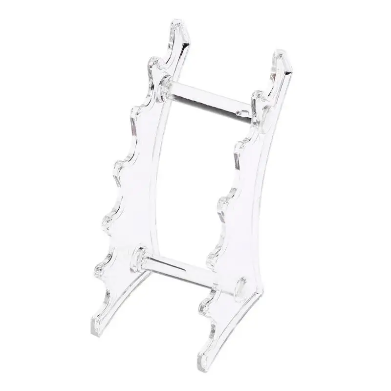 1 шт. 6 стеллажей стойка для инструментов ногтей подставка кистей прозрачный