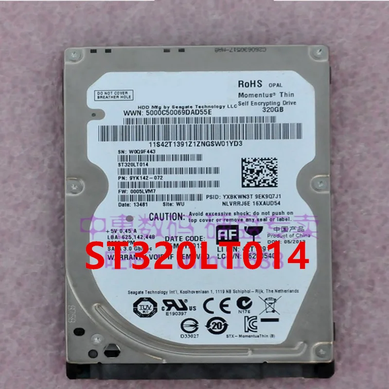 Почти новый оригинальный HDD для Seagate 320 ГБ 2 5 дюйма 16 Мб SATA 7200 об/мин ноутбука ST320LT014 |