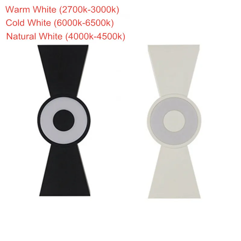 12W Modern simple creative outdoor waterproof wall lamp LED courtyard lamps gate terrace balcony garden light | Освещение