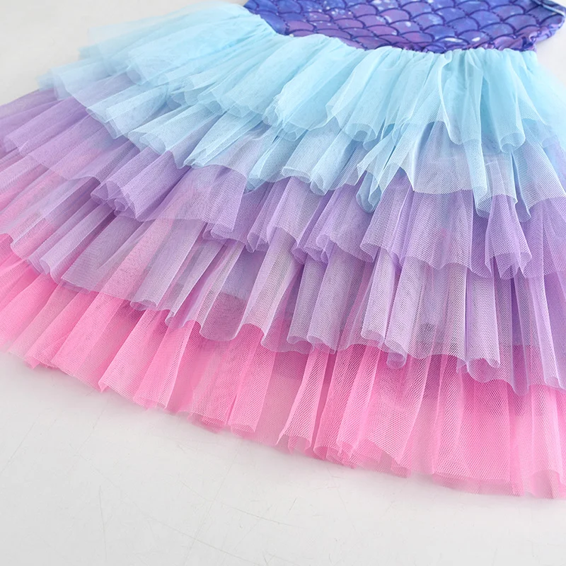 VIKITA/Брендовое детское платье-пачка для девочек Платья принцессы дня рождения