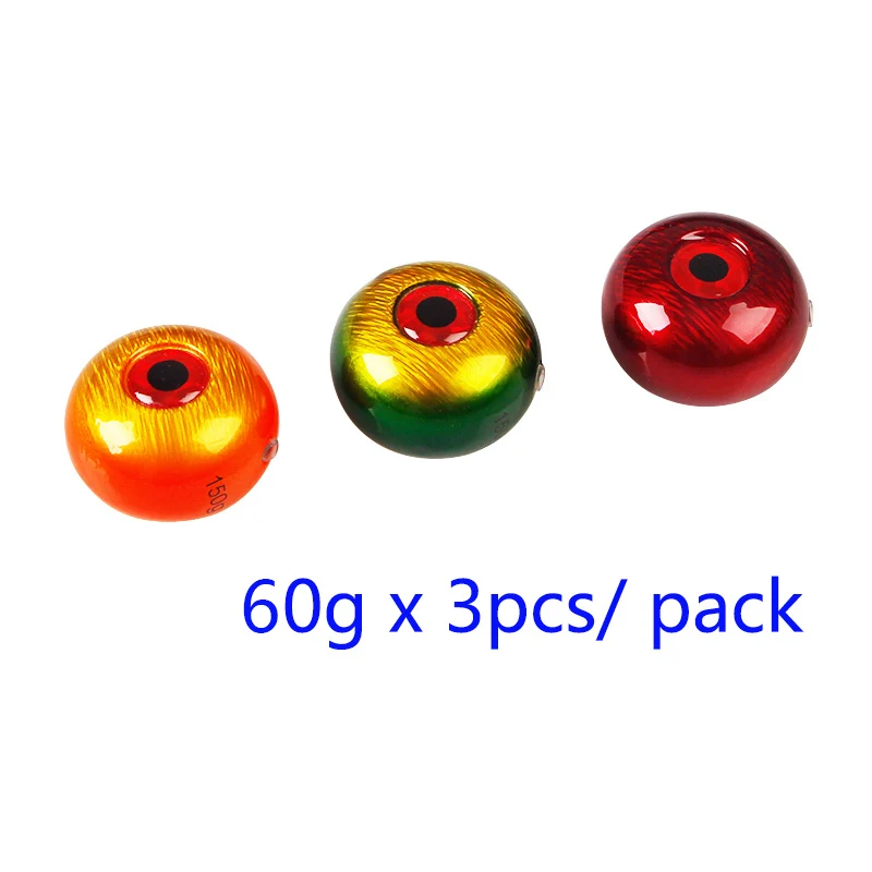 60g x 3 pcs 60 г 100 г 150 г Tai Kabura слайдер Мормышка с грузилом свинцовые рыболовные приманки Tai Rubbers красный Snapper глубокие морские рыболовные приманки лодка рыболовство - Цвет: 60g x 3 pcs