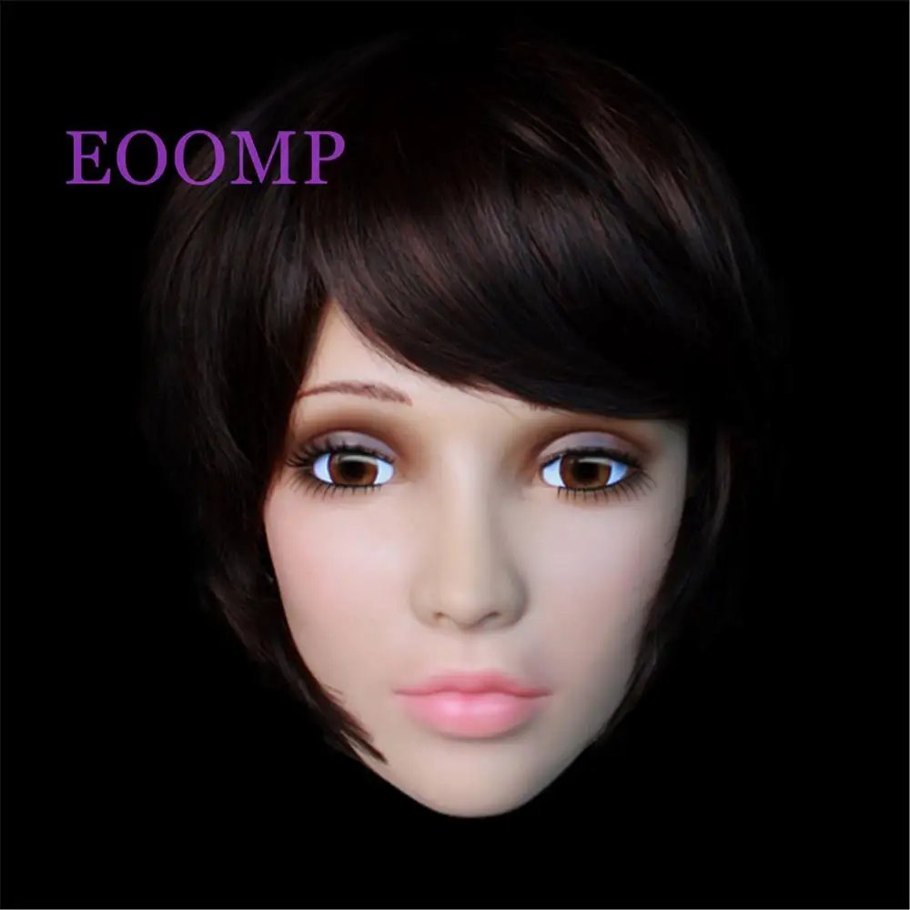 Dance Masquerade Mask for Crossdresser Party Drag Queen Silicone Female Transgender |