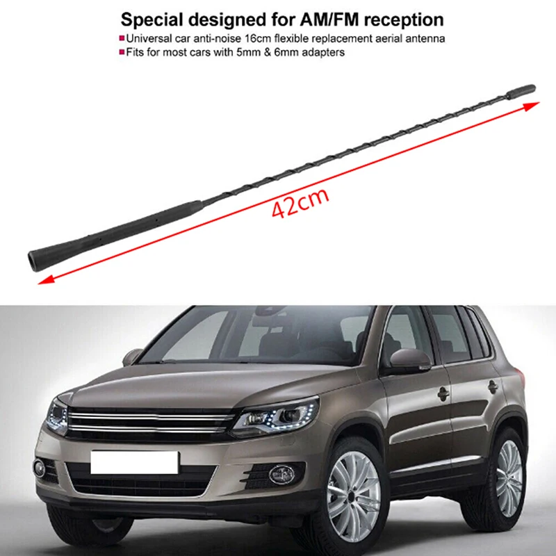 

16inch Universal Car Stereo Radio FM/AM Signal Aerial Antenna 1PC