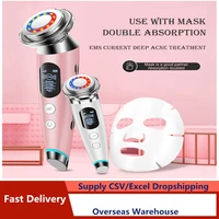 7 in 1 rfems radio frequency face skin tightening lifting beauty device mesotherapy apparatus massager wrinkle remover machine