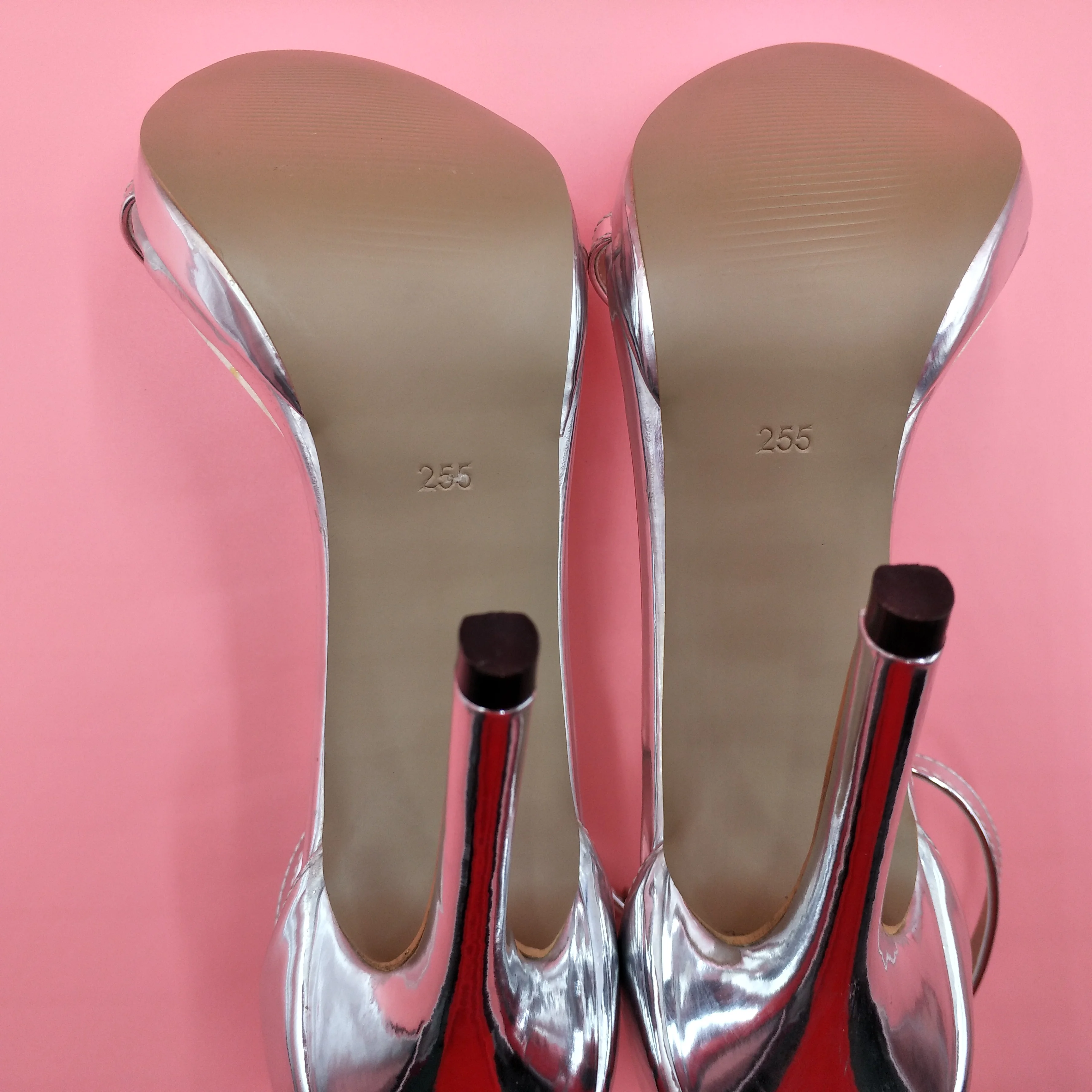 Sexy Silver Patent Sandals High Heel Dress Party Women Sandal Summer New Open Toe Ankle Strap Stiletto Platform 12cm Heels Shoes | Обувь