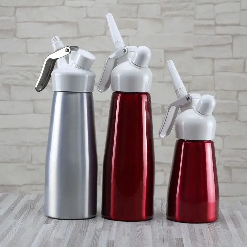 Алюминиевый Пенообразователь для кремового пистолета 500 мл нержавеющая сталь