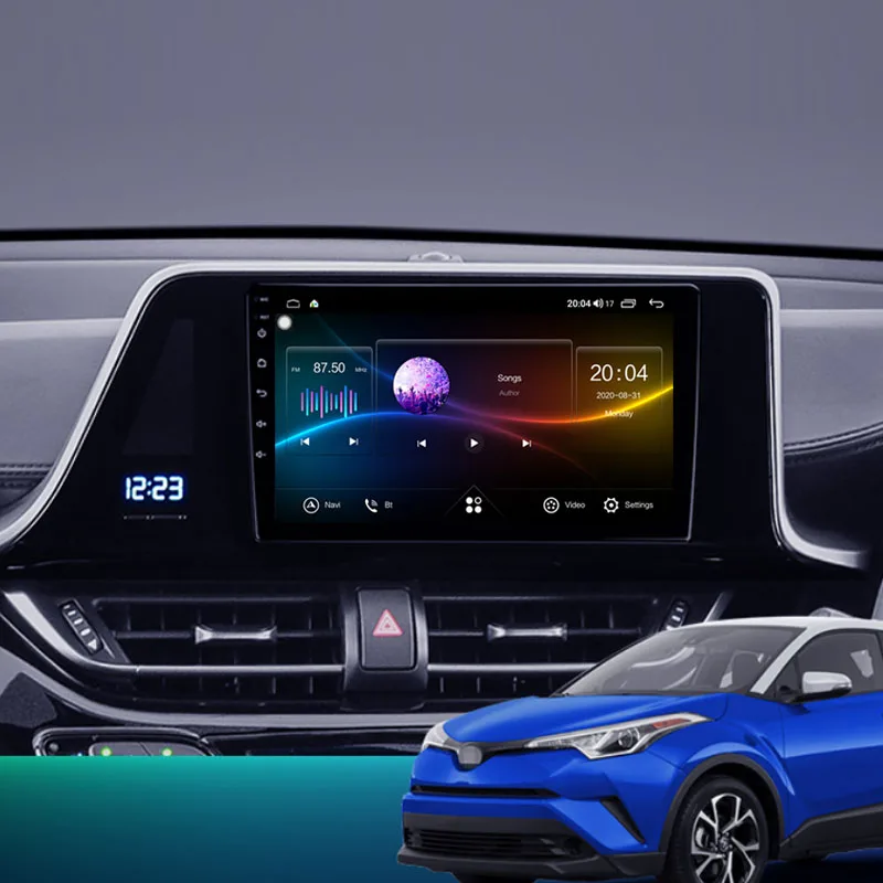 Runningnav для Toyota C-HR CHR 2016 2017 2018 2019 2020 RHD Android автомобильное радио мультимедийный