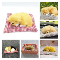 artificial animal doll cute portable delicate exquisite adorable artificial animal doll simulation animal doll for home