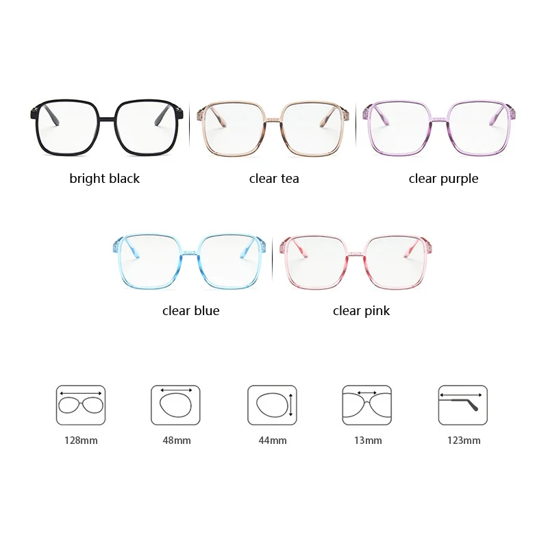 LongKeeper дети анти-синий светильник Классическая оправа для очков квадратная