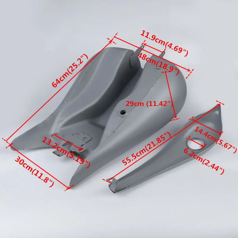 Топливный бак для мотоцикла растягивающийся на 6 галлонов Для Harley Touring EFI модели