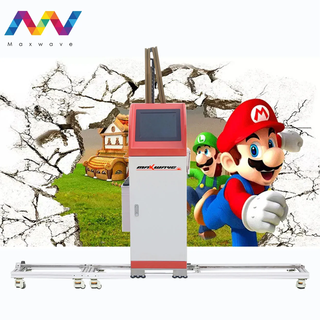 

3D Printer Machine Automatic Wall Decal Printing Machine Direct To Wall Printer
