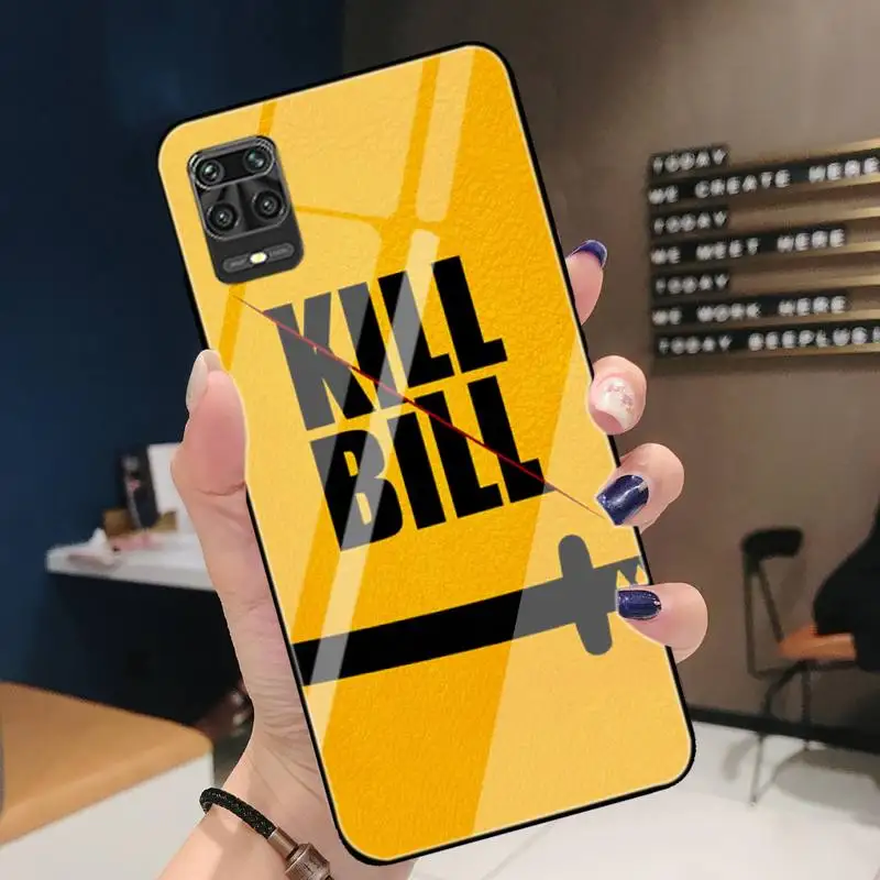 

ZFGHSHYQ Custom Design Kill Bill Phone Case For Redmi4X 5 Plus 6 A Note 4 5 6 Pro 7 Xiaomi6 8 SE MIX2 S Note3 Tempered Glass