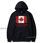 Толстовка мужская с длинным рукавом, Модный повседневный свитшот с принтом канадского кленового листа и флага страны, 2021