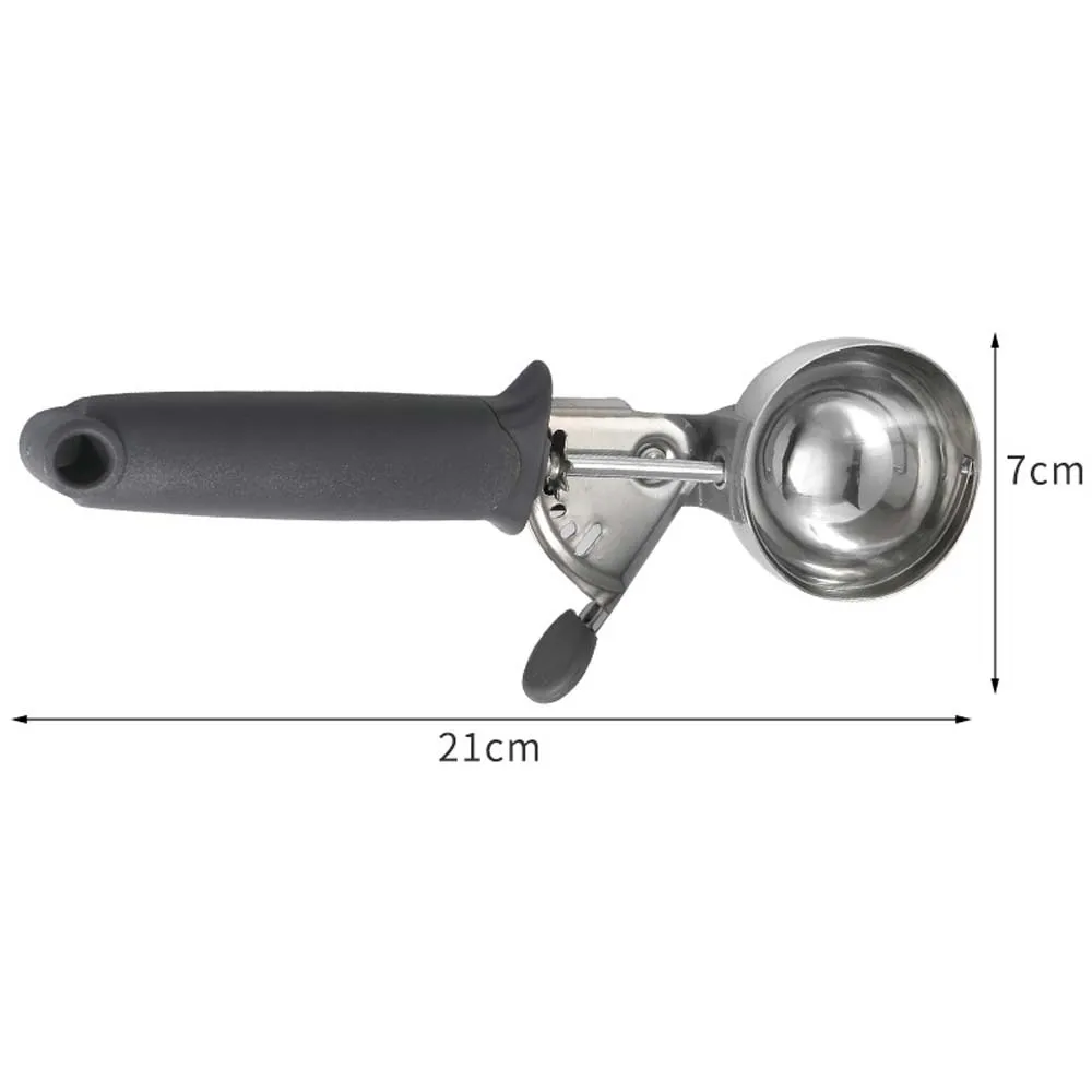 

Stainless Steel Ice Cream Scoop Ice Ball Maker Ice Cookie Dough Meat Balls Rice Dishes Ice Cream Spoon Kitchen Tools Drop Ship