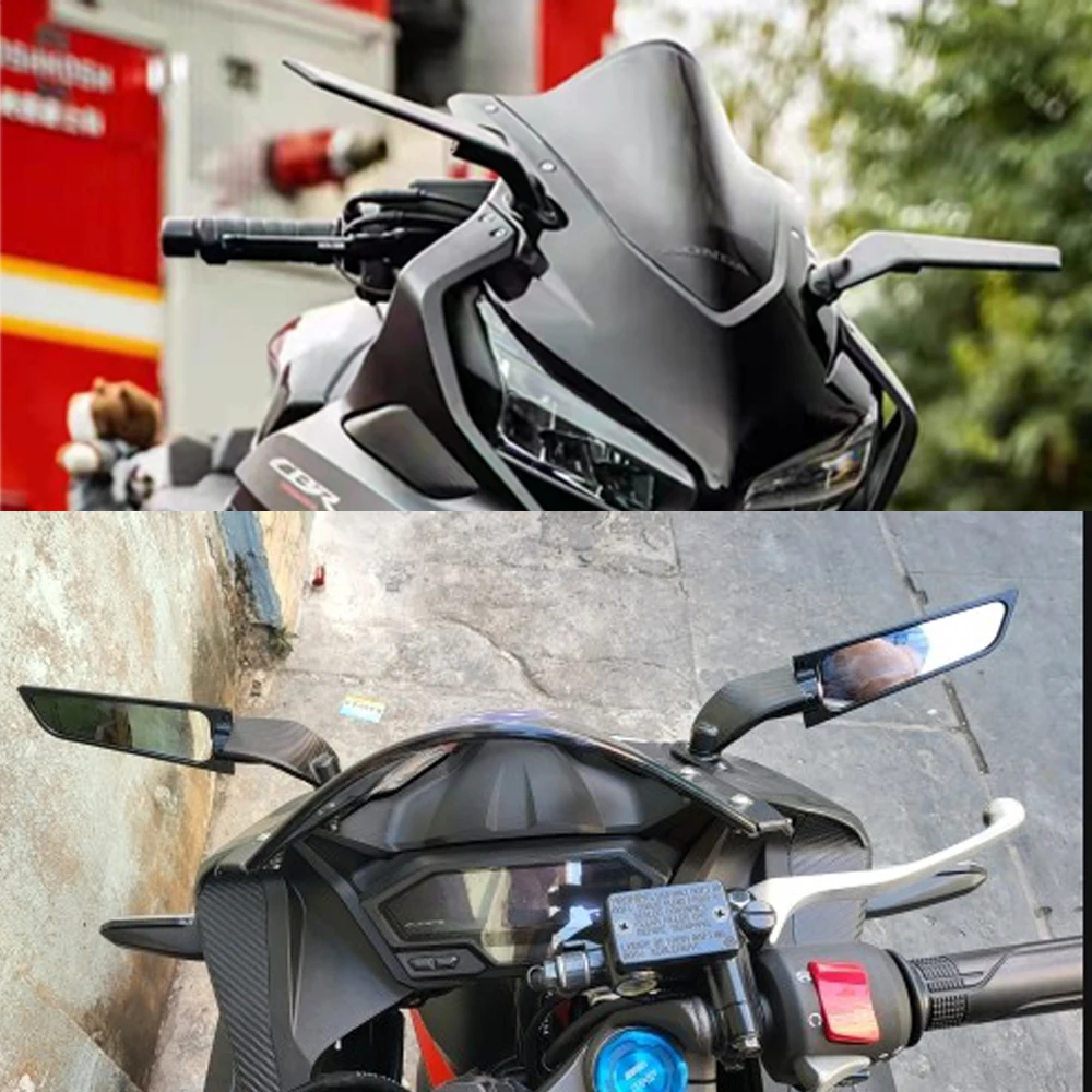 Мотоциклетные зеркала регулируемое вращающееся зеркало заднего вида для Honda CBR
