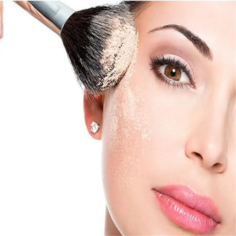 1pc Professional Chubby Pier Foundation Brush Makeup Flat Cream Brushes Cosmetic Make-up | Красота и здоровье