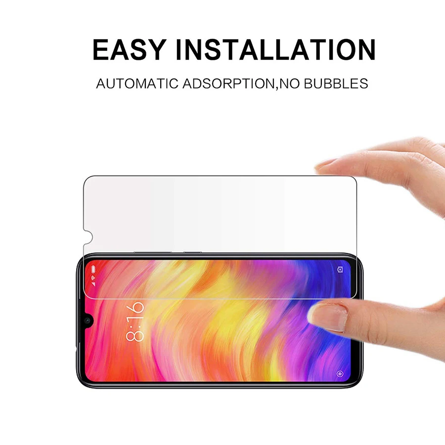 Закаленное стекло 2.5D для Xiaomi Redmi Note 7 6 K20 Pro Защитная пленка экрана Pocophone F1 Mi 9T 8 SE A2