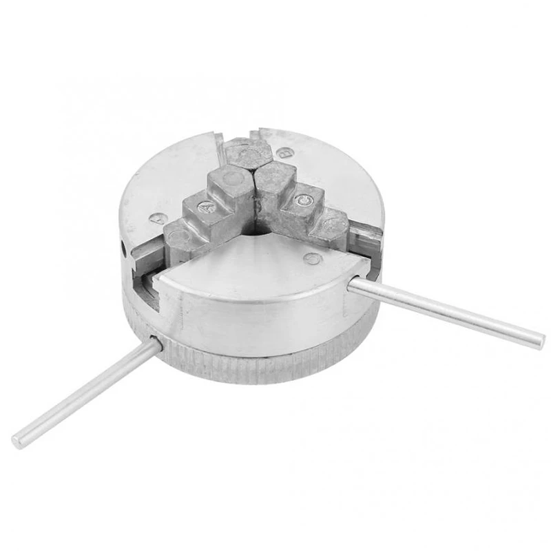 2 inch 50Mm Self Centering Lathe Chuck Three Jaw Clamping for Mini with Two Lock Rods M12Mm Threaded |